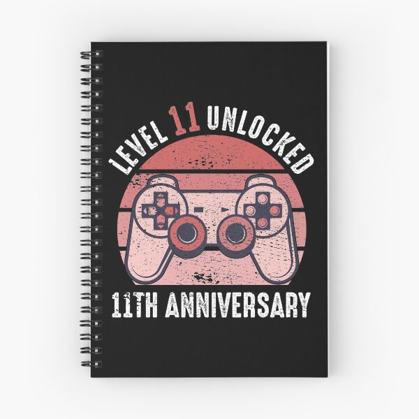 Item preview, Level 11 Unlocked 11th Anniversary Gamer designed and sold by RandomStuffShop.