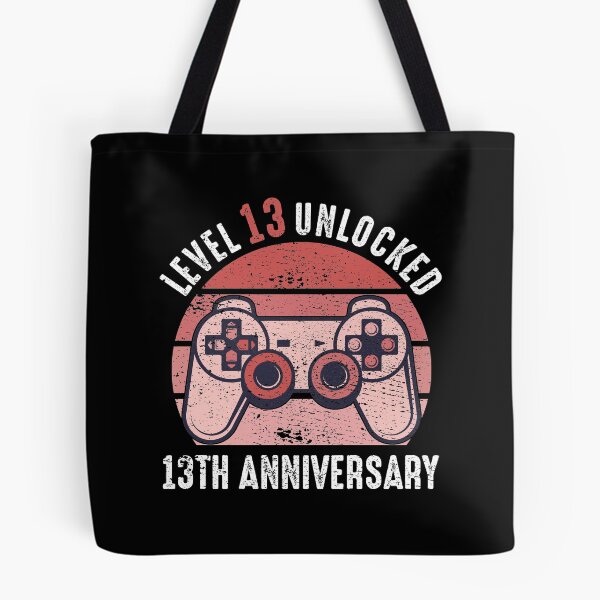 Item preview, Level 13 Unlocked 13th Anniversary Gamer designed and sold by RandomStuffShop.