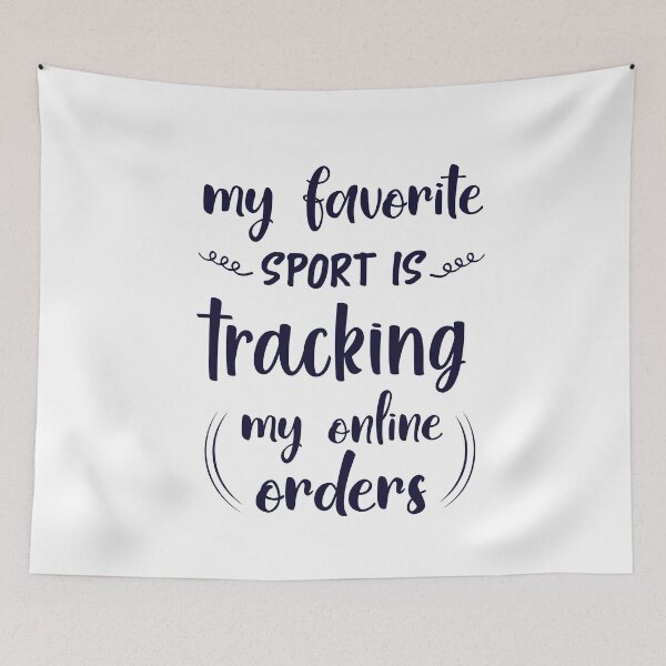 Item preview, My Favorite Sport Is Tracking My Online Orders, Women - Sarcastic Saying designed and sold by NSTeeDesign.