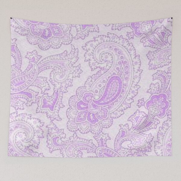Item preview, Purple and White Paisley Designs designed and sold by cindyfordyce.