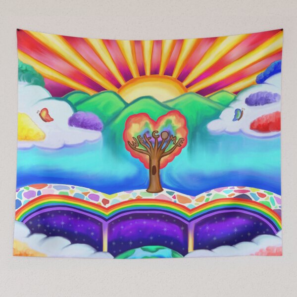 Item preview, Welcome to Paradise Beyond the Rainbow Bridge  designed and sold by Deborah Camp.