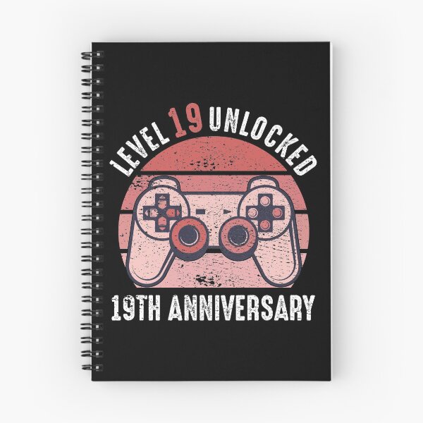 Item preview, Level 19 Unlocked 19th Anniversary Gamer designed and sold by RandomStuffShop.