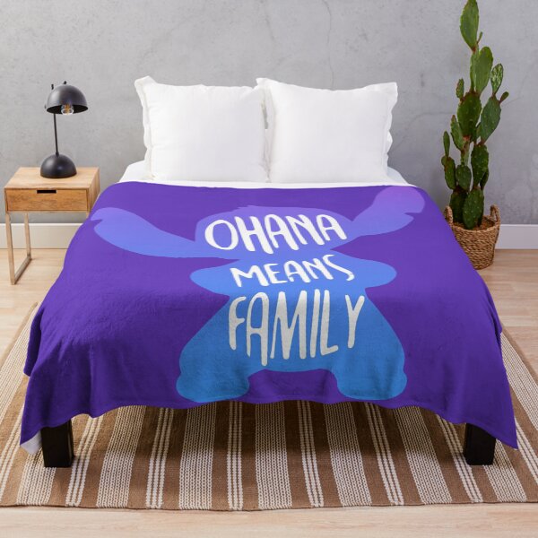 Item preview, Ohana Means Family Silhouette designed and sold by Minted Printed.