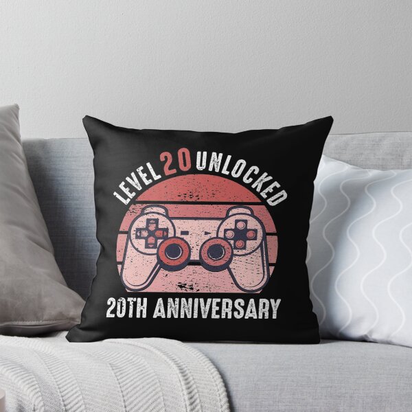Item preview, Level 20 Unlocked 20th Anniversary Gamer designed and sold by RandomStuffShop.