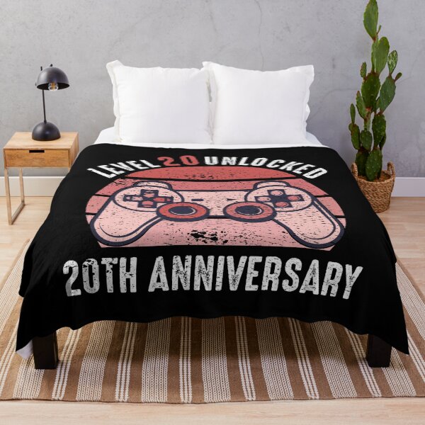 Item preview, Level 20 Unlocked 20th Anniversary Gamer designed and sold by RandomStuffShop.