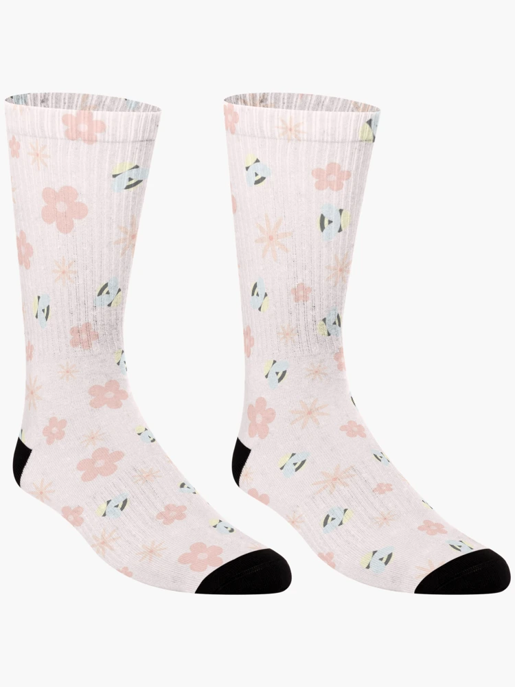 Thumbnail 3 of 5, Socks, Spring Pattern designed and sold by G-illustrate.