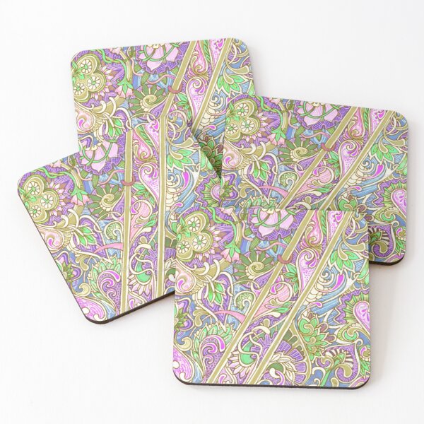 Item preview, Purple and Green Paisley Designs designed and sold by cindyfordyce.