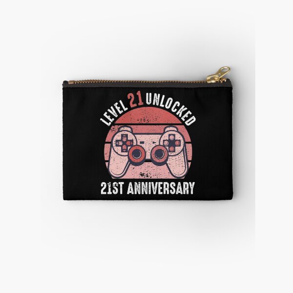 Item preview, Level 21 Unlocked 21st Anniversary Gamer designed and sold by RandomStuffShop.