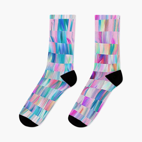 Item preview, Colourful Squares Geometric Digital Design Modern Artwork designed and sold by BilgePaksoylu.