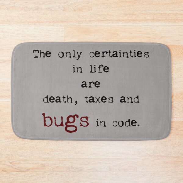 Item preview, QA Tester quote designed and sold by Orloff.
