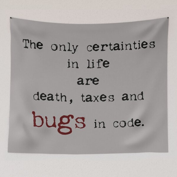 Item preview, QA Tester quote designed and sold by Orloff.