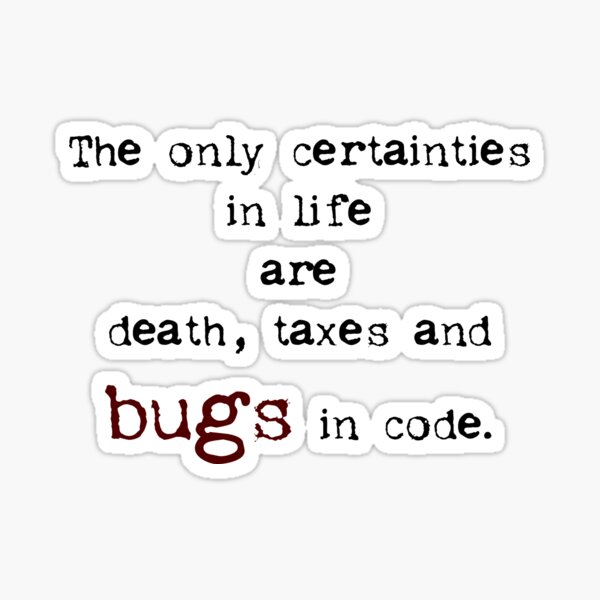 Item preview, QA Tester quote designed and sold by Orloff.
