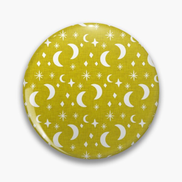 Item preview, Moon and Star dark-goldenrod designed and sold by susycosta.