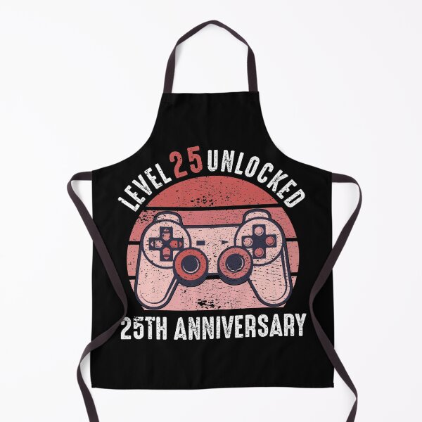 Item preview, Level 25 Unlocked 25th Anniversary Gamer designed and sold by RandomStuffShop.