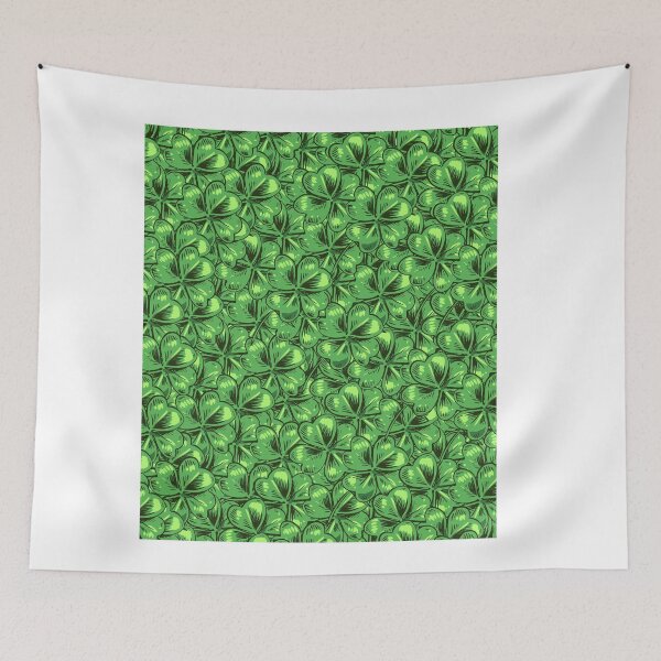 Item preview, Saint patrick day clover pattern designed and sold by TheFlipRepublic.