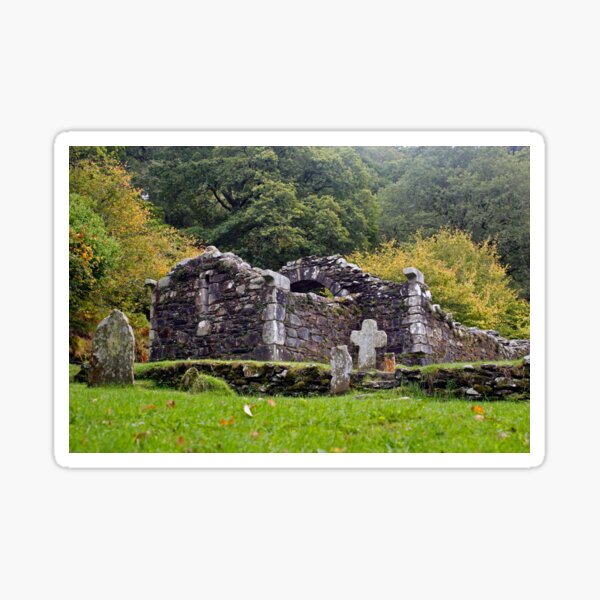 St Kevin's Cell, Glendalough Sticker