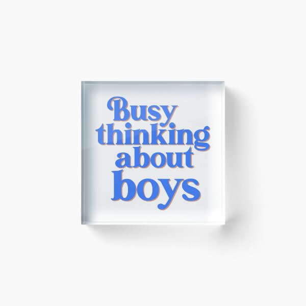 Item preview, Thinking About Boys // Gay Typography designed and sold by acquiesce13.