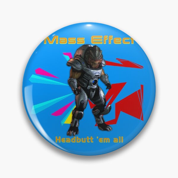 Item preview, Mass Effect - Headbutt them all - Krogan designed and sold by JediJR.
