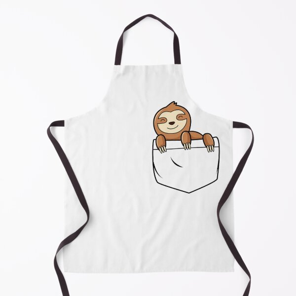 Item preview, Cute Lazy Slowly Baby Sloth In Pocket designed and sold by Dr.YesOrNo.