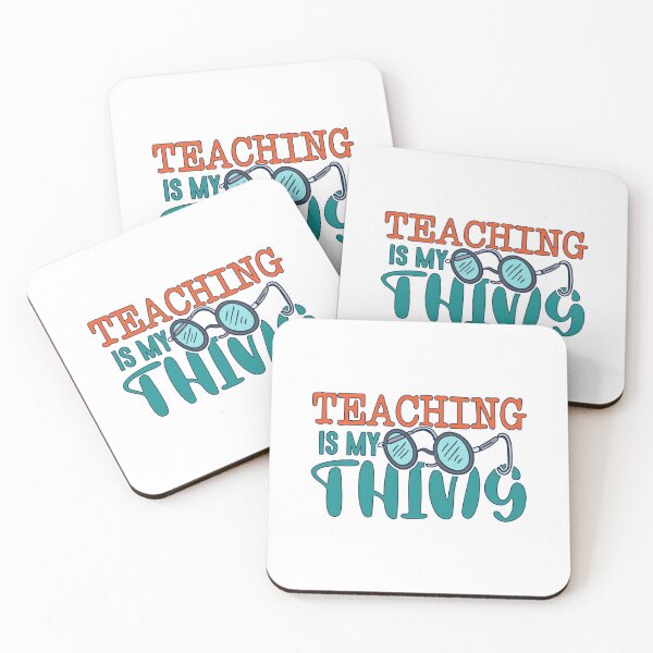 Item preview, teaching is my thing designed and sold by TheFlipRepublic.
