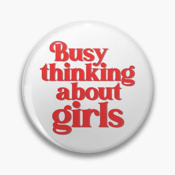 Item preview, Thinking About Girls // Gay Typography designed and sold by acquiesce13.