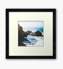 On The Edge Framed Print