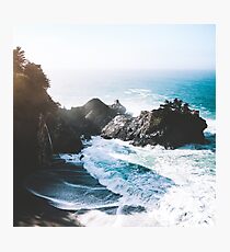 On The Edge Photographic Print