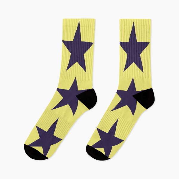 Item preview, Large NAVY BLUE and YELLOW STARS  designed and sold by RachelMacht.