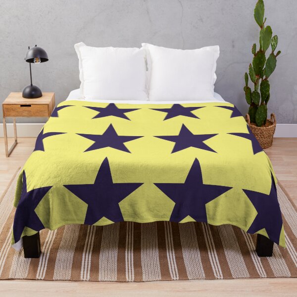 Item preview, Large NAVY BLUE and YELLOW STARS designed and sold by RachelMacht.