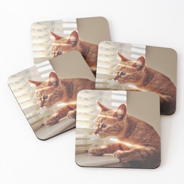 Item preview, Ginger Cat in the Sun designed and sold by Ashka Saxena.