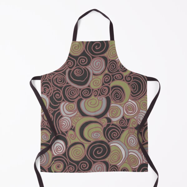 Item preview, Hand drawn spiral lines forming curls designed and sold by Nata-V.