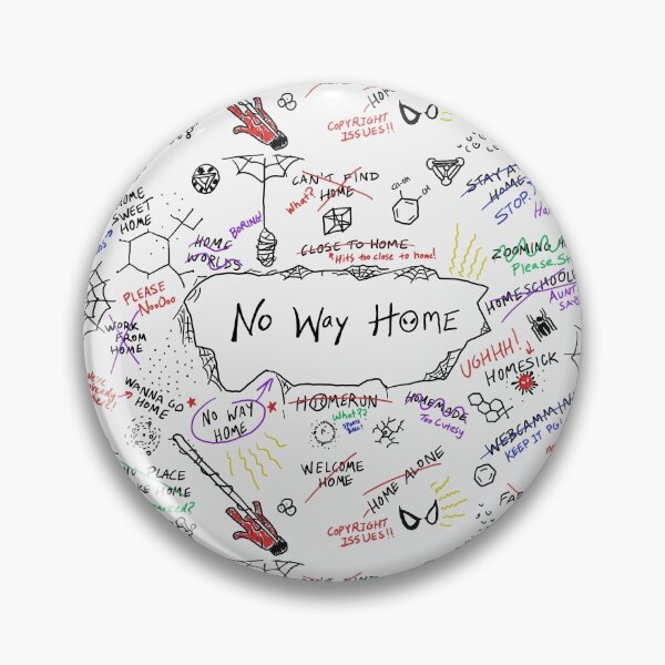 Item preview, No Way Home Whiteboard designed and sold by thebcarts.