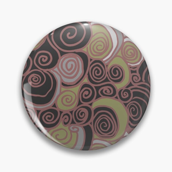 Item preview, Hand drawn spiral lines forming curls  designed and sold by Nata-V.