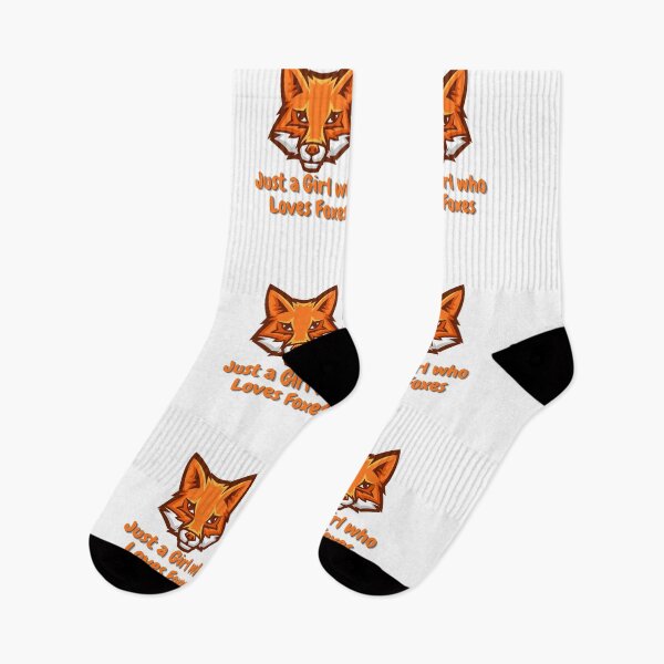 Item preview, Just a Girl Who Loves Foxes designed and sold by Teelogic.