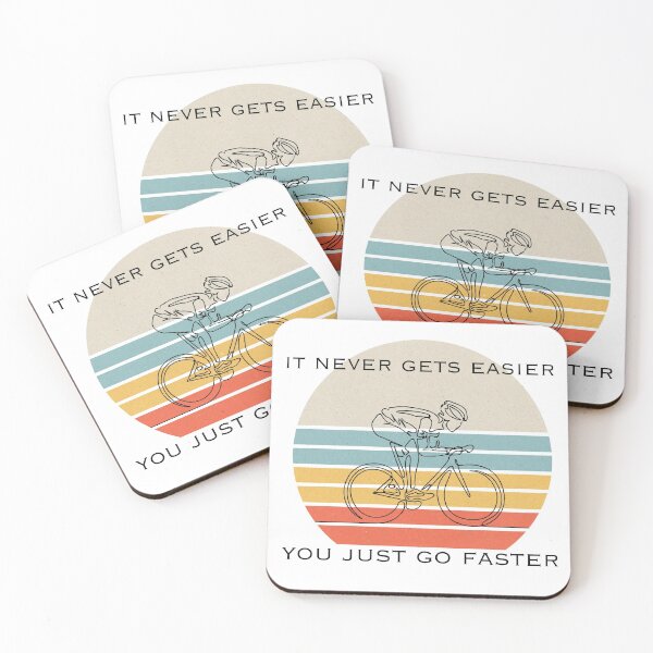 Item preview, It never gets easier you just go faster designed and sold by Anastasia  Bagia.