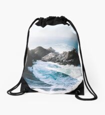 On The Edge Drawstring Bag