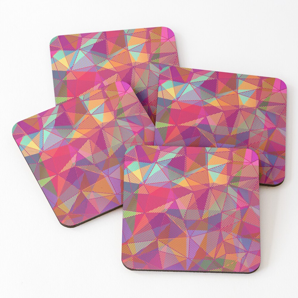 Item preview, Coasters (Set of 4) designed and sold by StripedFly.