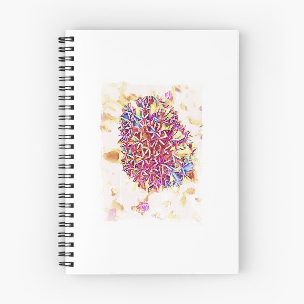 Item preview, Allium Giganteum Cascading Flowers Abstract designed and sold by Capuletdesigns.