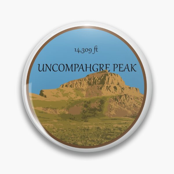 Item preview, Uncompahgre Peak Illustration designed and sold by scrossdesigns.