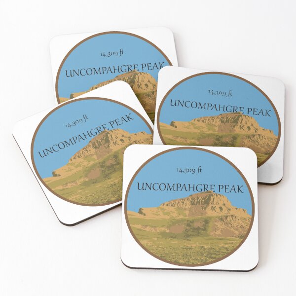 Item preview, Uncompahgre Peak Illustration designed and sold by scrossdesigns.