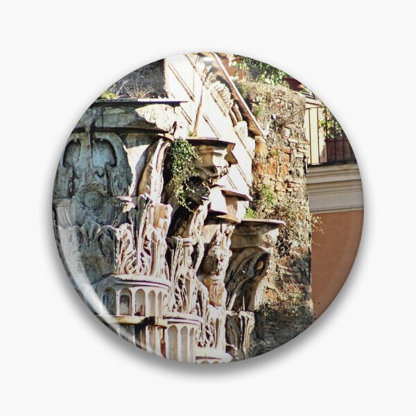 Item preview, Antique Roman Marble Columns Monument Rome Italy designed and sold by Anna Lemos.
