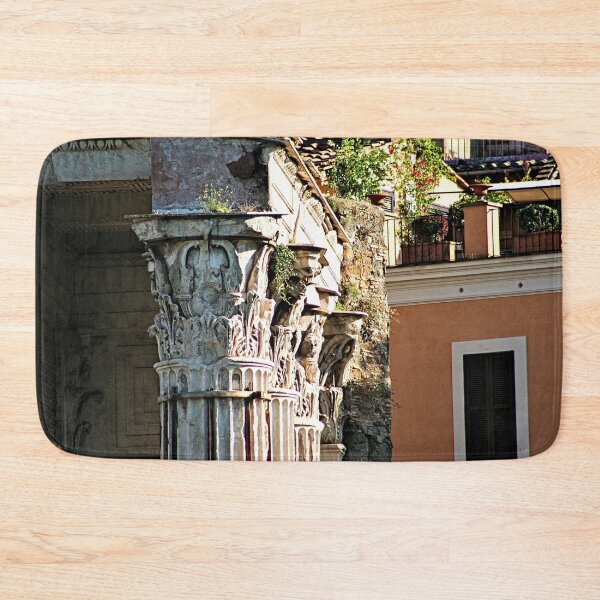 Item preview, Antique Roman Marble Columns Monument Rome Italy designed and sold by Anna Lemos.