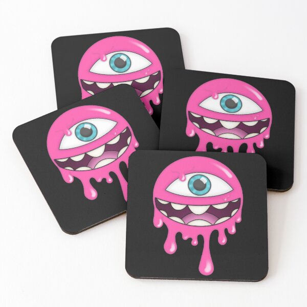 Item preview, Pink Drippy Round Cyclops designed and sold by potatoegoat.