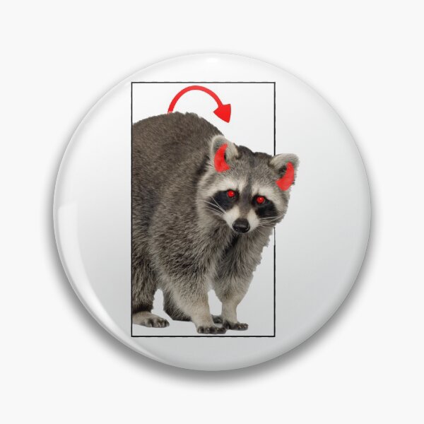 Item preview, Bad racoon designed and sold by SpaceCatK.