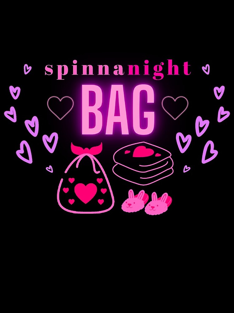 Spinnanight Bag Spend The Night Zipper Pouch for Sale by