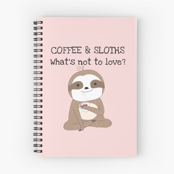 Item preview, Cute Animals Coffee And Sloths designed and sold by peacockcards.