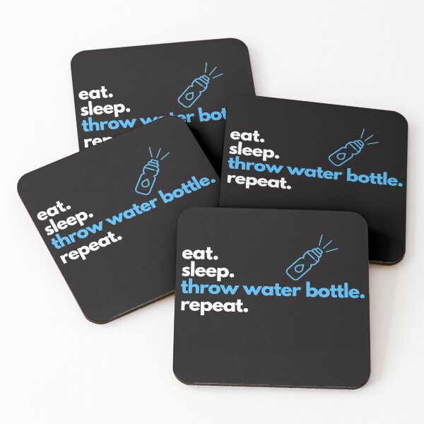 Item preview, Football Manager Throw Water Bottle designed and sold by eutonyclothing.