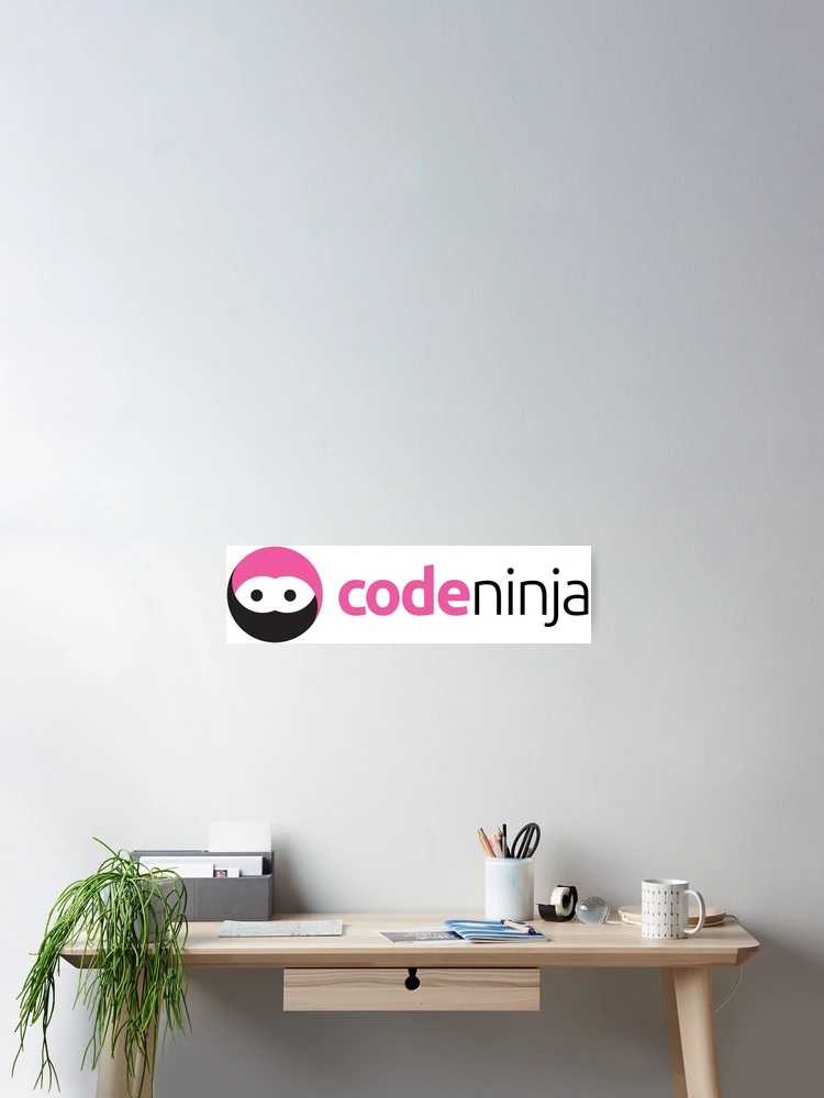 Thumbnail 2 of 3, Poster, Code Ninja designed and sold by Tech-e-Tees.