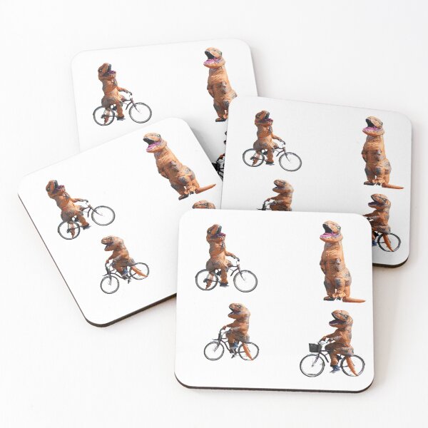 Item preview, dinosaur on a bike! designed and sold by ImRotem.