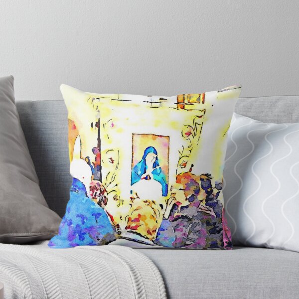 Item preview, Barbarano Romano: women around the banner of the Madonna designed and sold by Giuseppe Cocco.